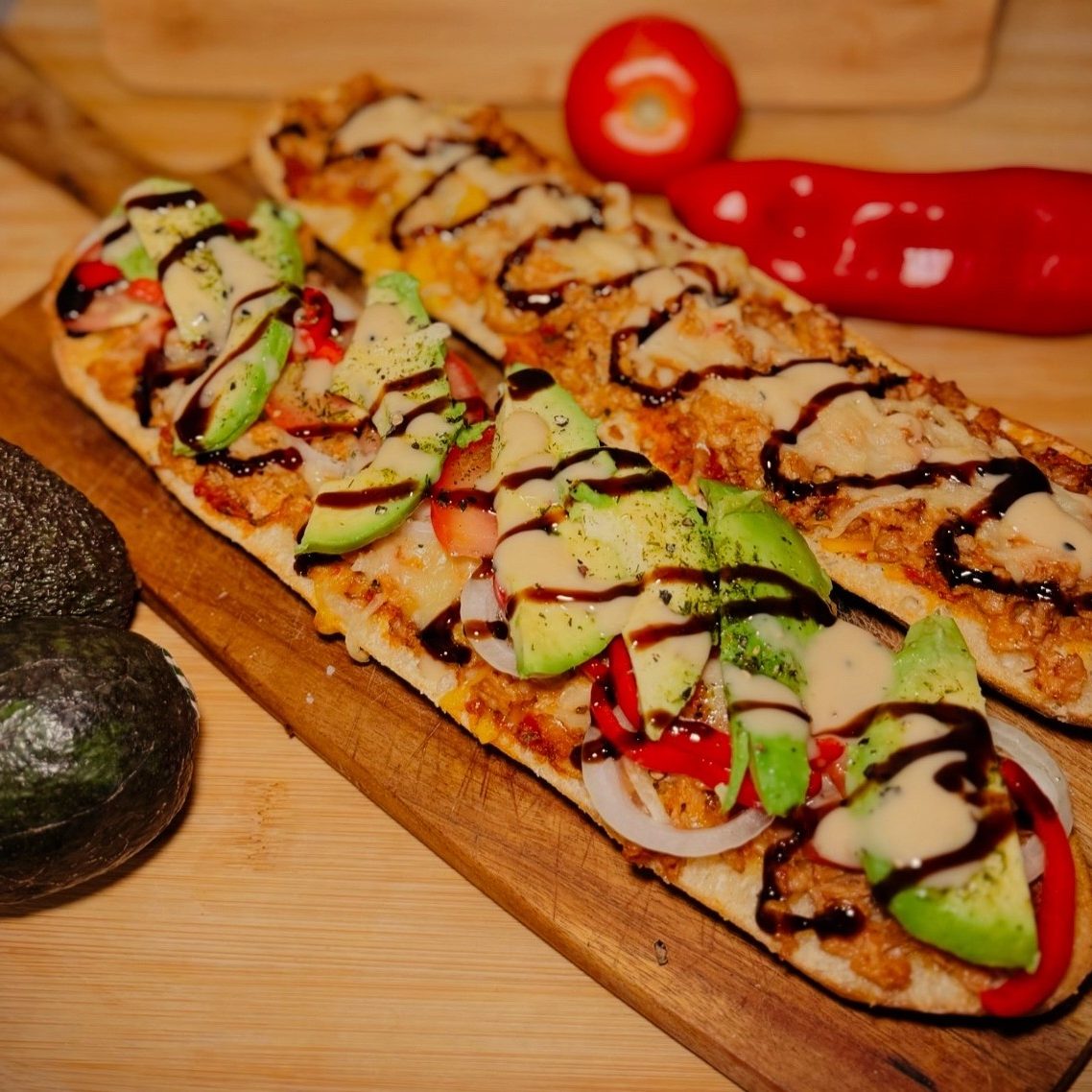 appetitanregend belegte Baguettes