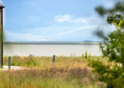 Meerblick vom Haus zum Wattenmeer